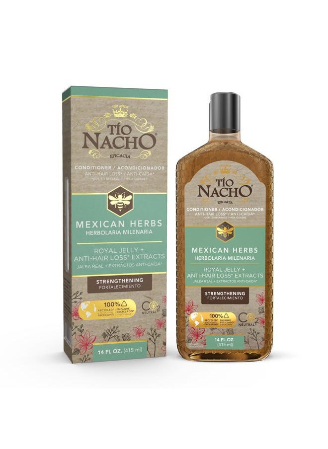 Mexican Herb Hair Strengthening Conditioner with Royal Jelly, 14 Ounces, YELLOW (GEN1697)