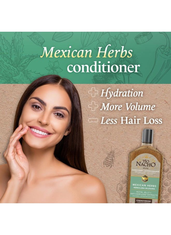 Mexican Herb Hair Strengthening Conditioner with Royal Jelly, 14 Ounces, YELLOW (GEN1697)