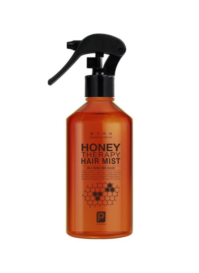 Professional Honey Therapy Hair Mist with Wheat Protein - Korean Beauty, Damage Protection, Natural Ingredients - 250ml