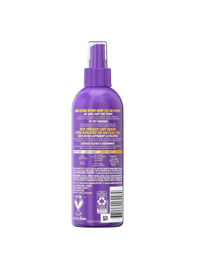Conditioner Hair Insurance Leave-In Spray 8 Ounce (236ml) (3 Pack)