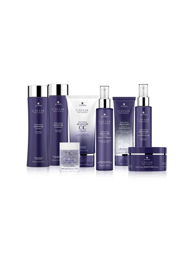 Haircare CAVIAR Anti-Aging Replenishing Moisture Leave-in Conditioning Milk, 5 Fl Oz | Detangles Dry Hair | Sulfate Free, Paraben Free