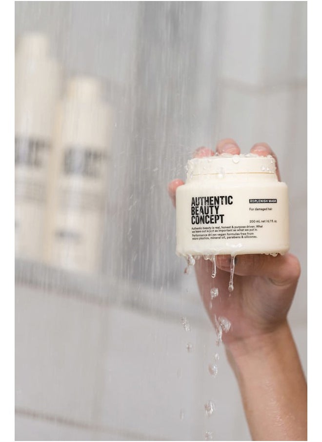 Replenish Mask | Replenishing Hair Mask for Damaged Hair | Intense Treatment for Treated Hair | Strengthens Hair Fiber | Vegan & Cruelty-free | Silicone-free | 6.7 fl. oz.