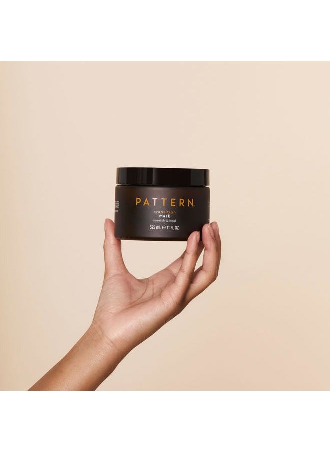 Beauty by Tracee Ellis Ross Transition Mask, 11 Fl Oz, Breakage Barrier Hair Mask for Curlies, Coilies and Tight-Textures, 3a-4c