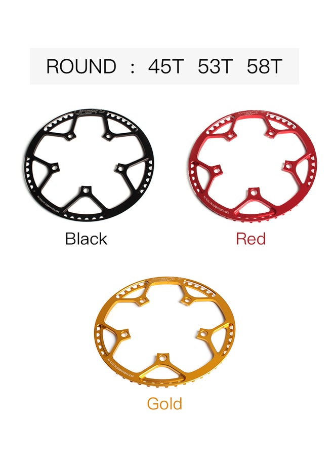 Bike Bicycle Single Crank Round Chain Ring