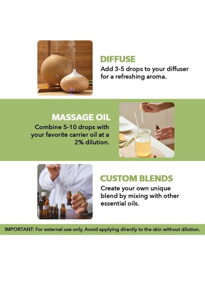 MAJESTIC PURE Peppermint Essential Oil | 100% Pure and Natural Peppermint Oil | Premium Grade Essential Oils for Hair Care, Home Diffusers, Skin, Aromatherapy, Massage and Humidifiers | 1 Fl Oz