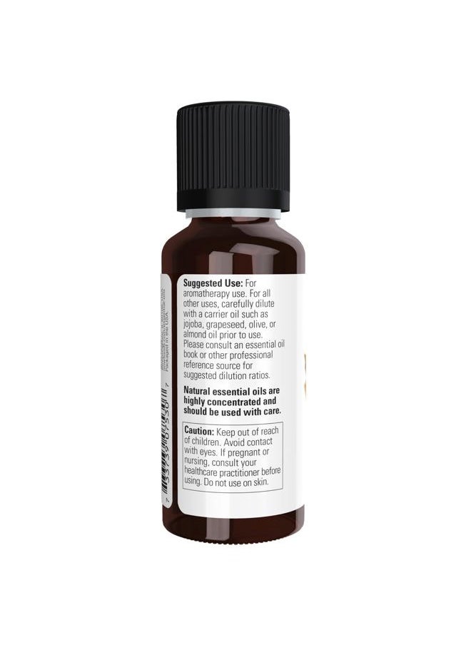 NOW Essential Oils, Cinnamon Cassia Oil, Warming Aromatherapy Scent, Steam Distilled, 100% Pure, Vegan, Child Resistant Cap, 1-Ounce