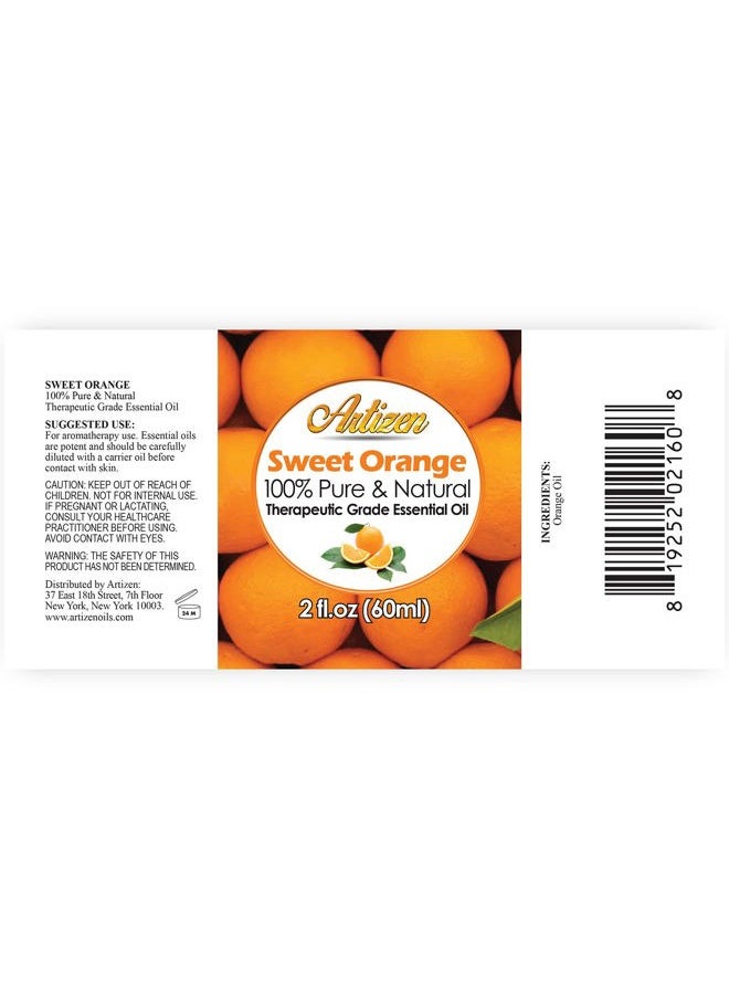 2oz Oils - Sweet Orange Essential Oil - 2 Fluid Ounces