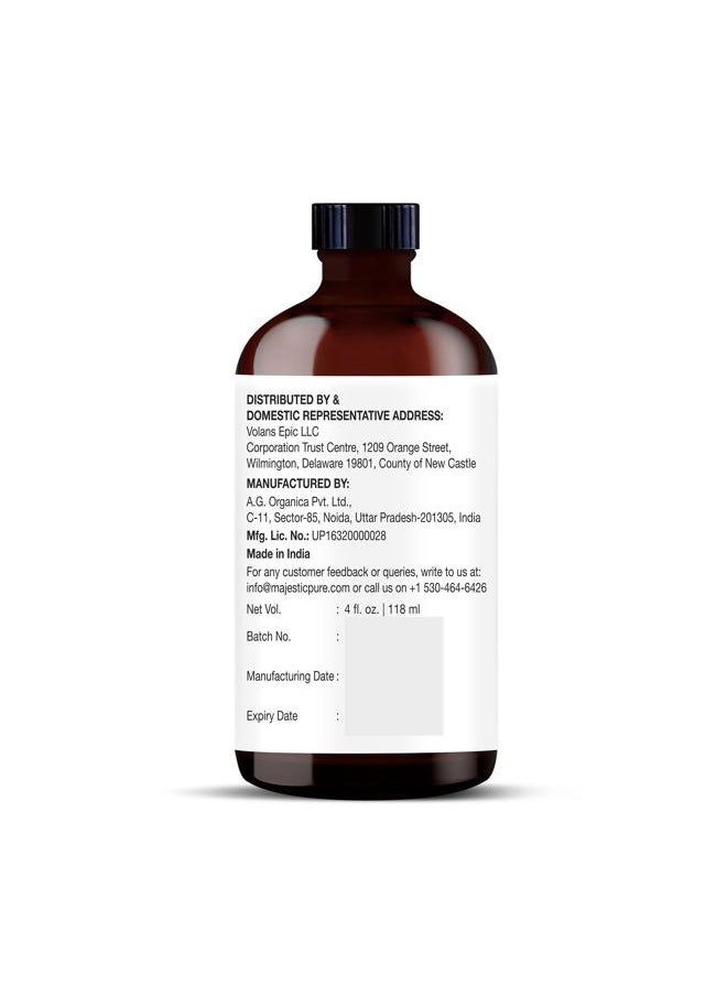 MAJESTIC PURE Clove Essential Oil | 100% Pure and Natural Clove Oil | Premium Grade Essential Oils for Hair Care, Home Diffusers, Skin, Aromatherapy, Massage and Humidifiers | 4 Fl Oz