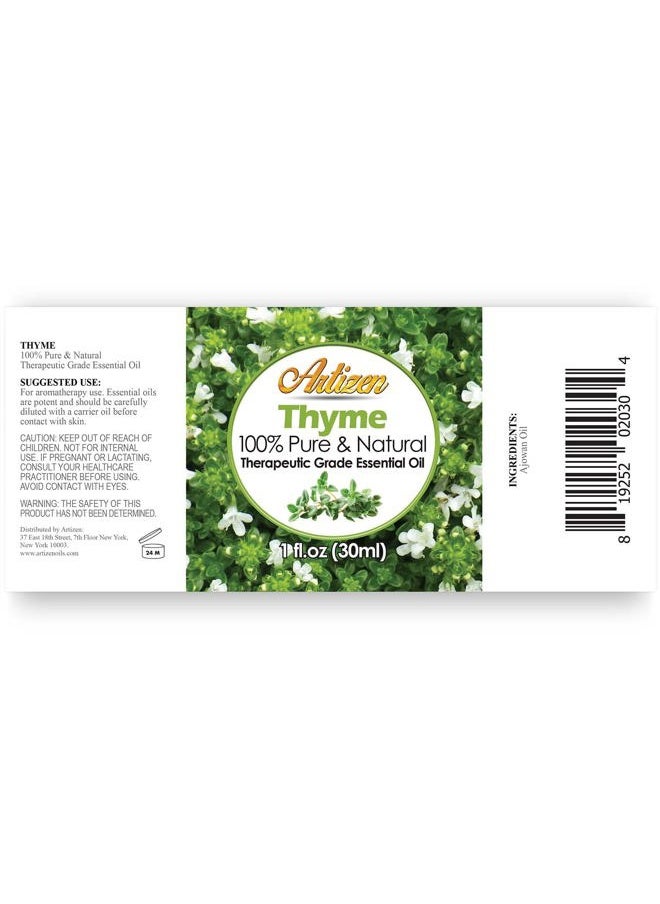 30ml Oils - Thyme Essential Oil - 1 Fluid Ounce
