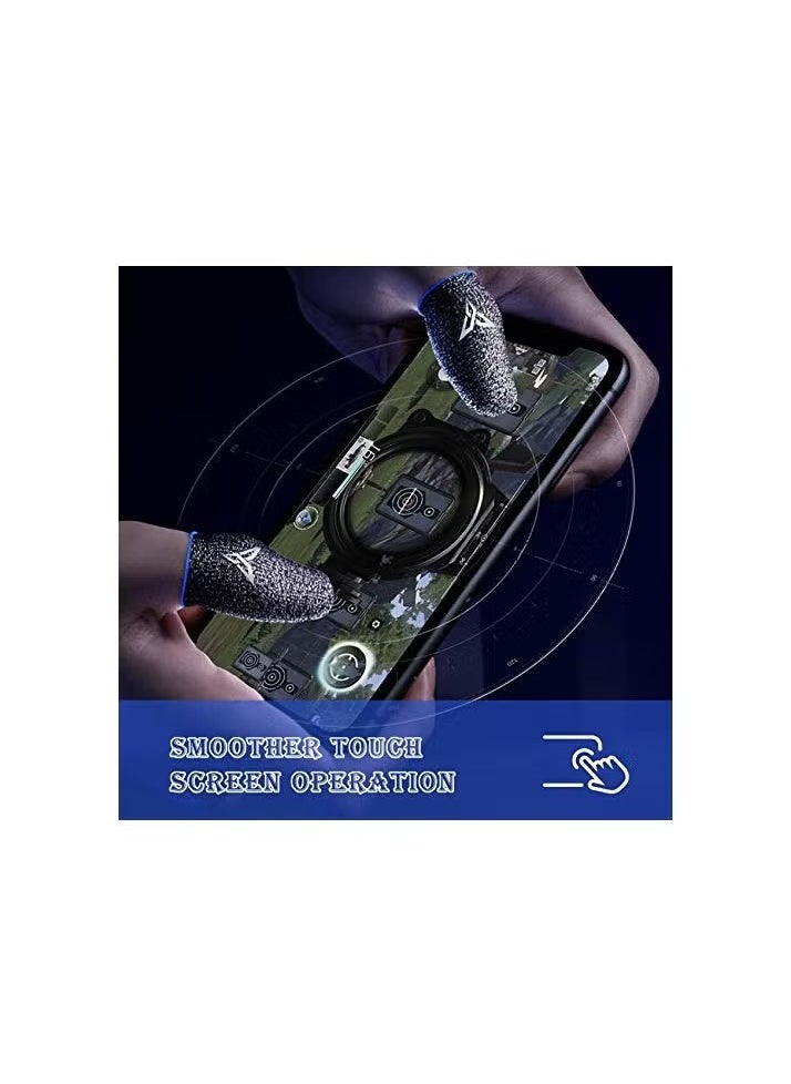Gaming Gloves,Gaming Finger Sleeves,Thumb Protectors for Mobile Phone Gaming