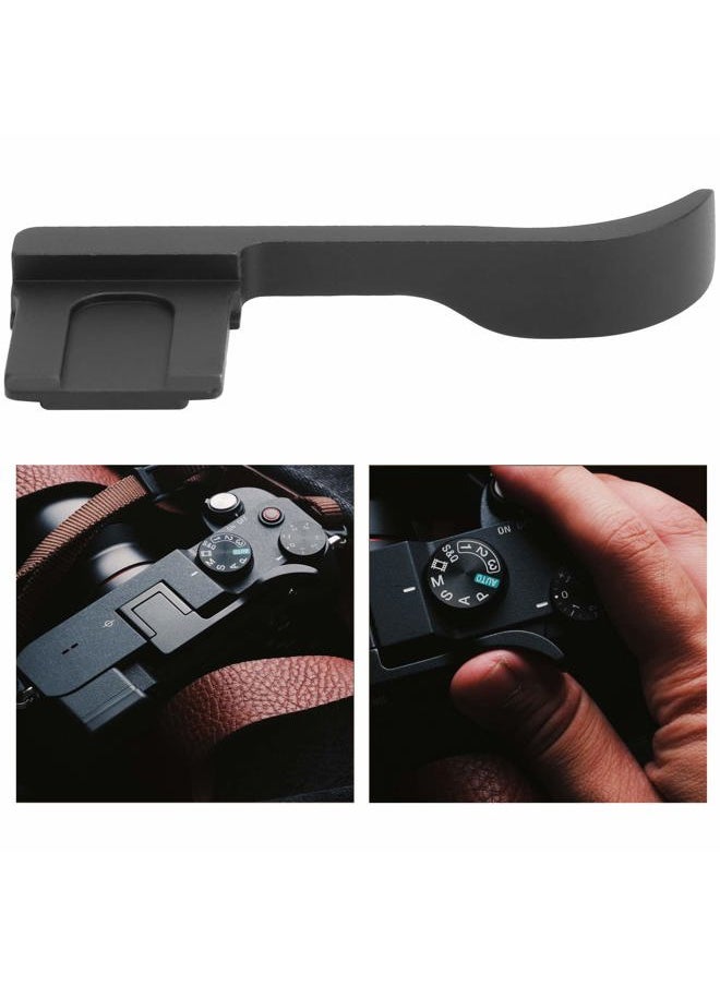 Aluminum Alloy Camera Thumb Grip for A7C Camera, Convenience Handle, Camera Finger Grip, Thumb Rest, Thumbs Up Grip, Camera Accessories