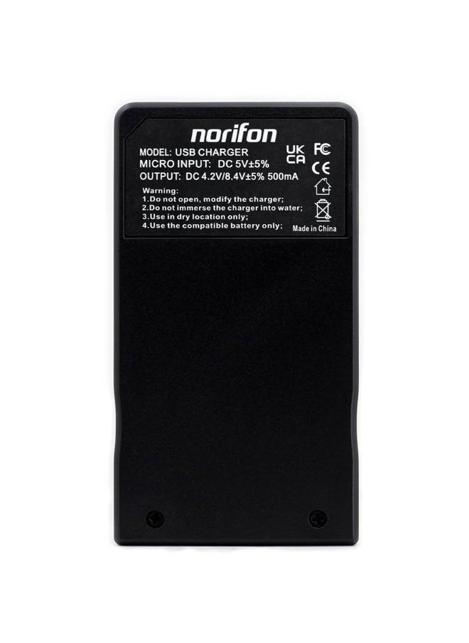 NP-40 LCD USB Charger for Fujifilm FinePix F402, F403, F420, F455, F460, F470, F480, F610, F650, F700, F710, F810, F811, J50, V10, Z1, Z2 Camera and More