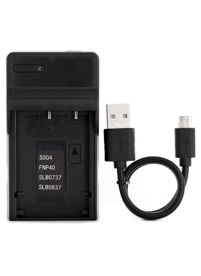 NP-40 LCD USB Charger for Fujifilm FinePix F402, F403, F420, F455, F460, F470, F480, F610, F650, F700, F710, F810, F811, J50, V10, Z1, Z2 Camera and More
