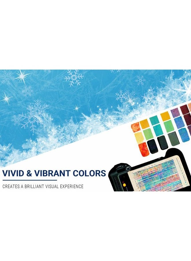 7x5ft Ice Blue Winter Backdrop for Studio Photography 1st First Birthday Party Decoration Banner Festival White Snowflake Snowfall Christmas Background Baby Shower Kids Photo Booth Props