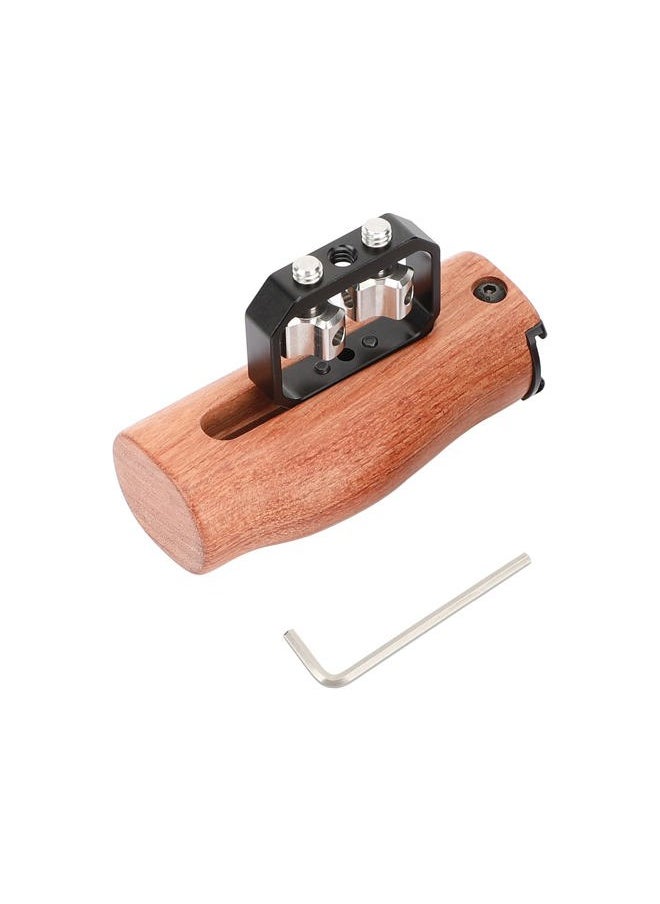 Wooden Handgrip(Left/Righ Hand Switch) with 1/4