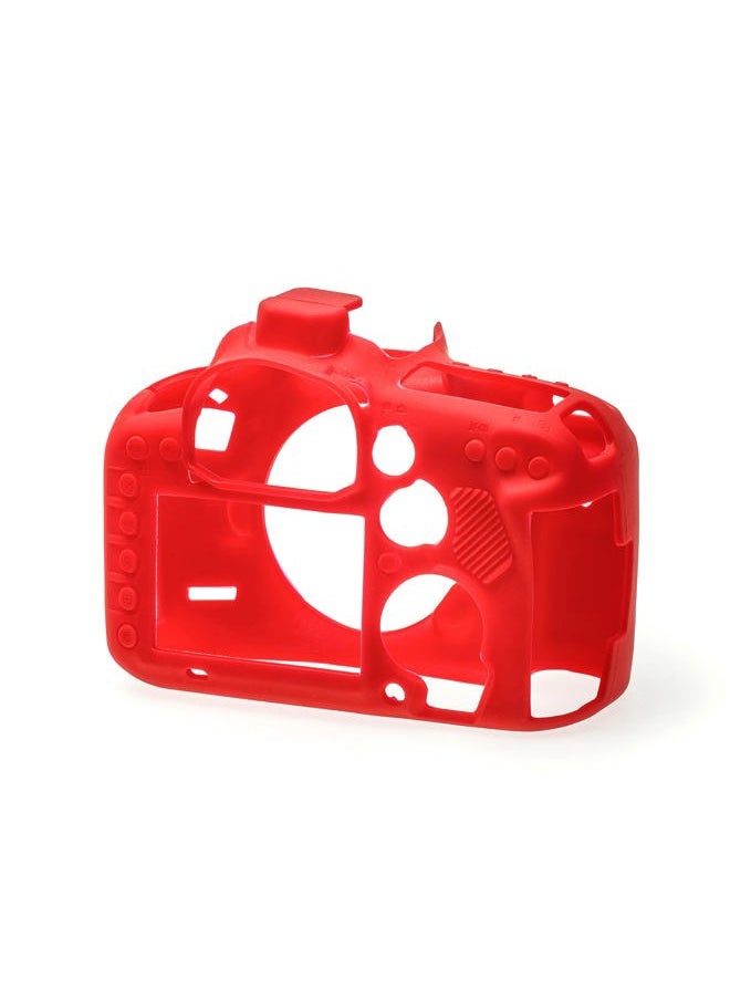 Silicone Protection Case for Canon EOS 7D Mark II Camera, Red