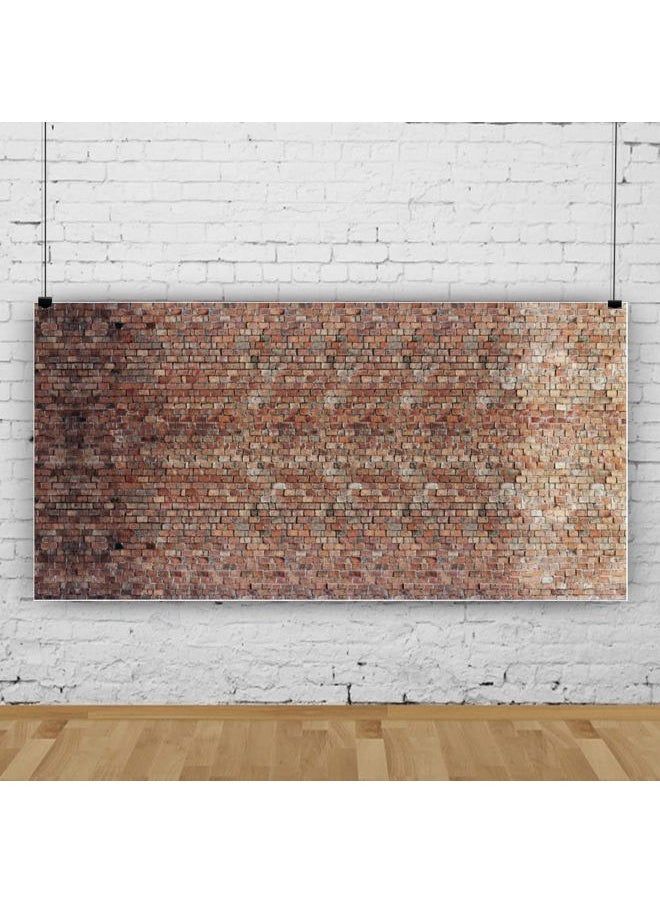 20x10ft Vintage Red Brick Wall Photo Backdrop Newborn Baby Girls Adults Portrait Photography Background Wallpaper Photo Studio Props Large Size 6x3M