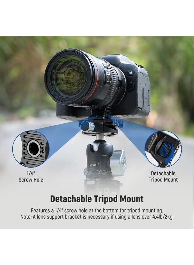 EF to EOS R Mount Adapter, EF/EF-S Lens to RF Mount Camera Autofocus Converter Ring Compatible with Canon EOS R Ra RP R6 Mark II R6 R5 R3 R7 R10 R8 R50, Max Load: 4.4lb/2kg, NW-EF-EOSR