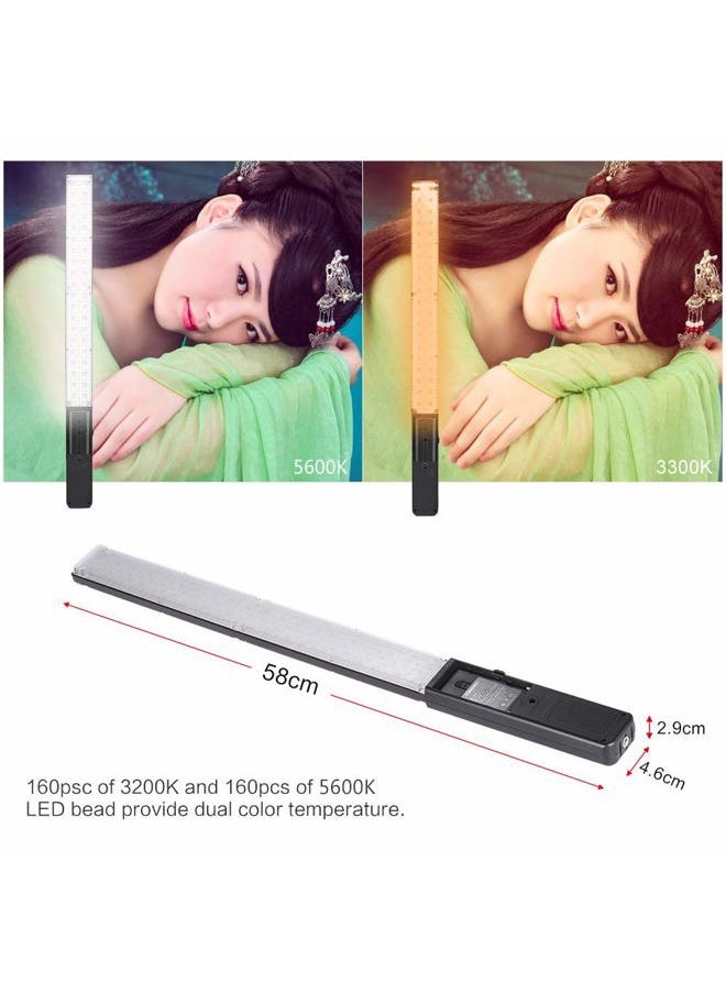 YN360 RGB LED Light Stick, 5600K Adjustable Color Temperature, Professional Handheld Photo Light, for Video Photography, Studio Shooting