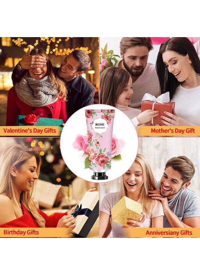 12 Pack Hand Cream Easter Basket Stuffers for Teens,Mothers Day Gifts for Friends,Birthday Gifts for Girls Women,Teacher Appreciation Gifts,Lotion for Women,Natural Hand Lotion Travel Size