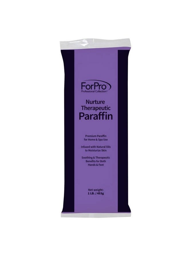 Nurture Paraffin Wax Refill, Lavender Fields, Six 1-Pound Paraffin Blocks, Non-Greasy, Moisturizing for Soft & Healthy Skin, 6 Lbs