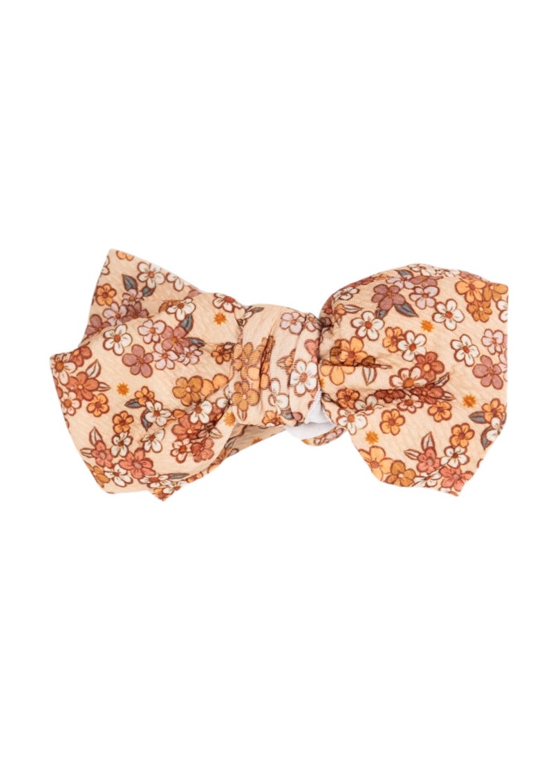 Bambimici - Mira Assorted Big Ribbon Bow Headband for Babies - Multicolor, Pink, Olive Green