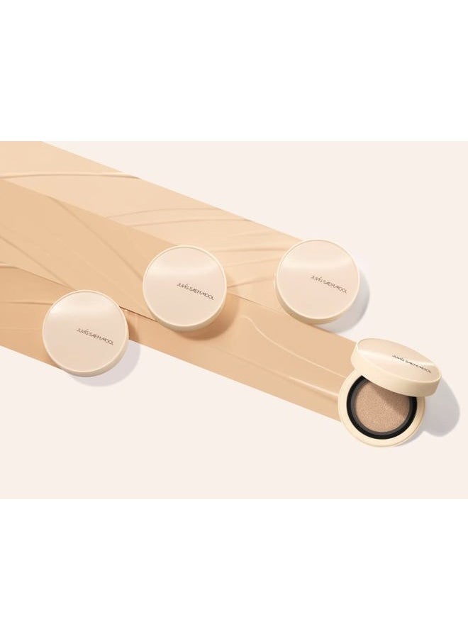 [JUNGSAEMMOOL OFFICIAL] Skin Nuder Cover Layer Cushion 23 (Medium) | Refill Included | Delicate Cover | All-day Lasting | Makeup Artist Brand