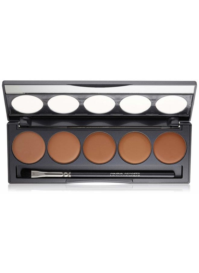 Pro Cosmetics Ultimate Foundation 5-In-1 Pro Palette, 500B Series