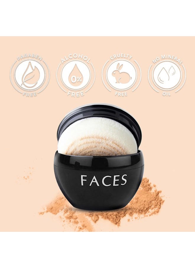 Mineral Loose Powder - Natural Beige 05 | Matte Finish Makeup Setting Powder | 12 Hour Oil Control | Soft Luminous Glow | 0.25 Oz/7g