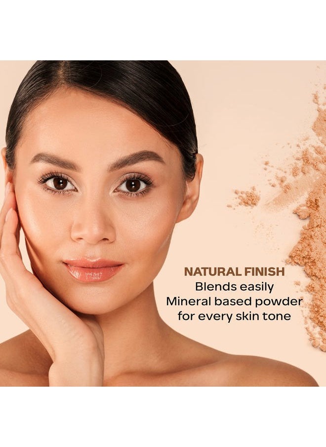 Mineral Loose Powder - Natural Beige 05 | Matte Finish Makeup Setting Powder | 12 Hour Oil Control | Soft Luminous Glow | 0.25 Oz/7g
