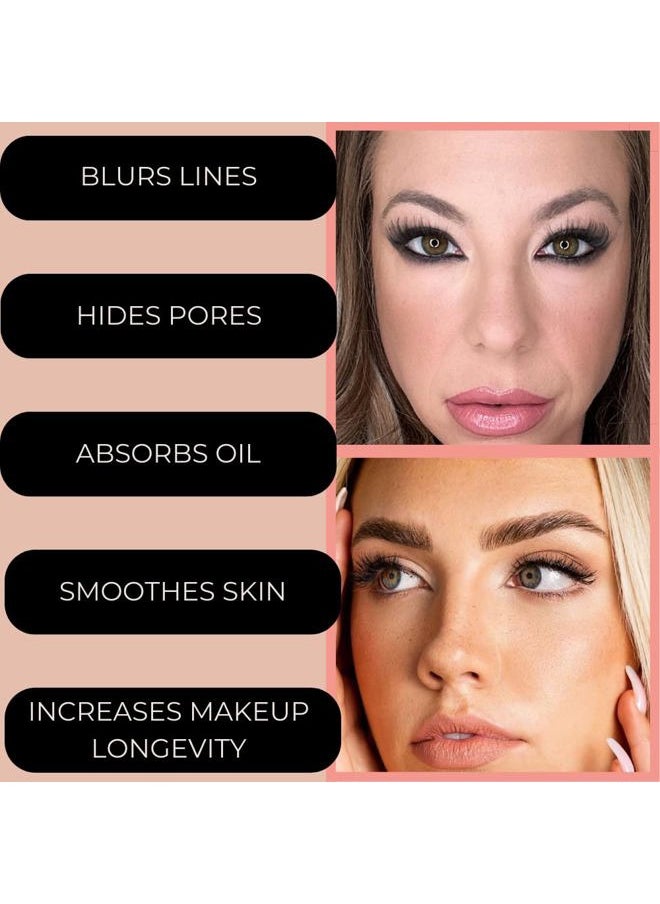 Organic Setting Powder, Extend Makeup Wear Time, Minimize Oil and Pores, Invisible Light