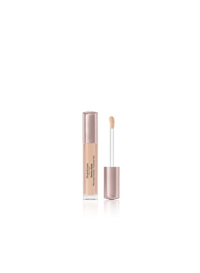 Flawless Finish Skincaring Concealer with Hyaluronic Acid, Vitamin C and E, 305 (Medium), 0.2 oz