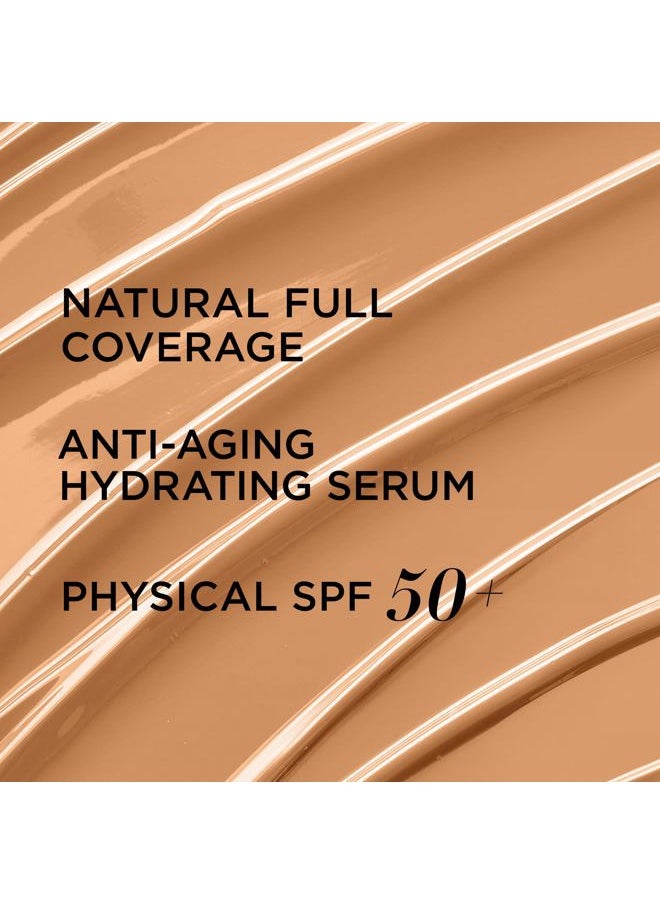 Your Skin But Better CC+ Cream, Tan (W) - Color Correcting Cream, Full-Coverage Foundation, Hydrating Serum & SPF 50+ Sunscreen - Natural Finish - 1.08 fl oz