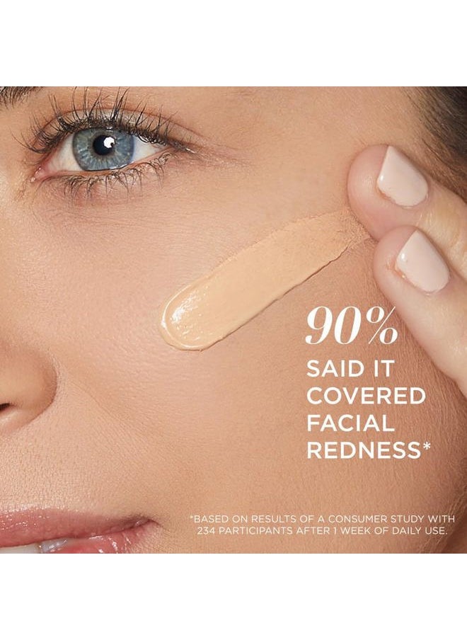 Bye Bye Redness, Transforming Porcelain Beige - Neutralizing Color-Correcting Cream - Reduces Redness - Long-Wearing Coverage - With Hydrolyzed Collagen - 0.37 fl oz