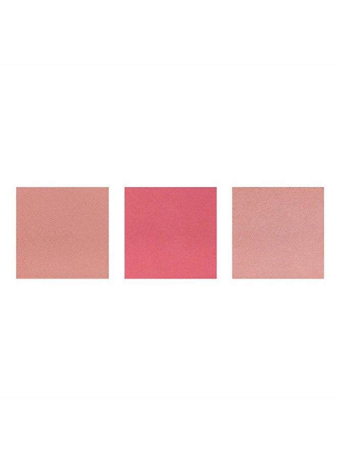 Multitasking Eye Lip Cheek Palette Cream to Powder Trio, Pink