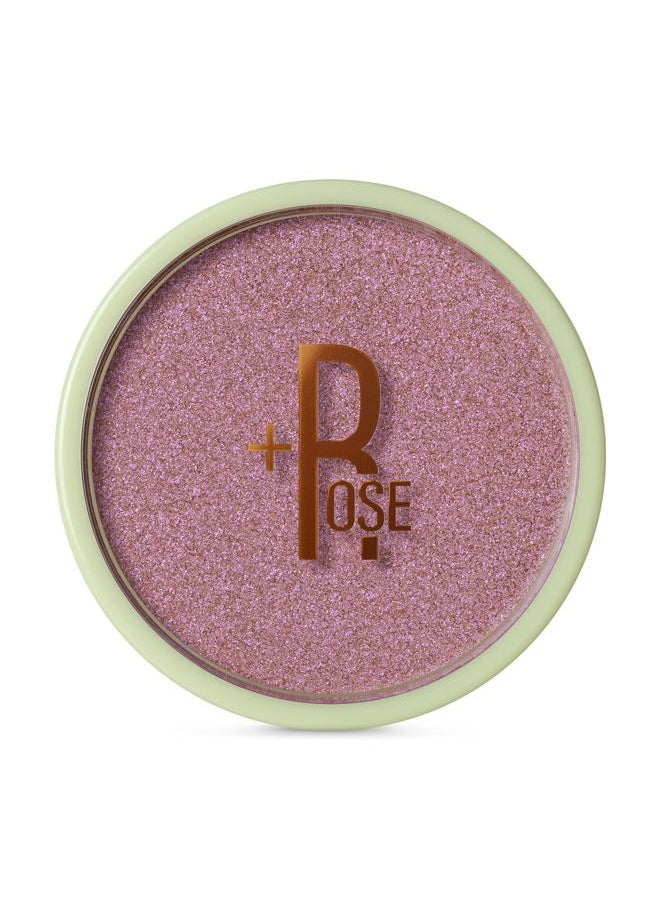 Beauty +Rose Glow-y Powder | Rose Extract Infused Color Tint Soothes & Hydrates Skin | Use As Blush Or Highlighter To Enliven Complexion | 0.4 Oz