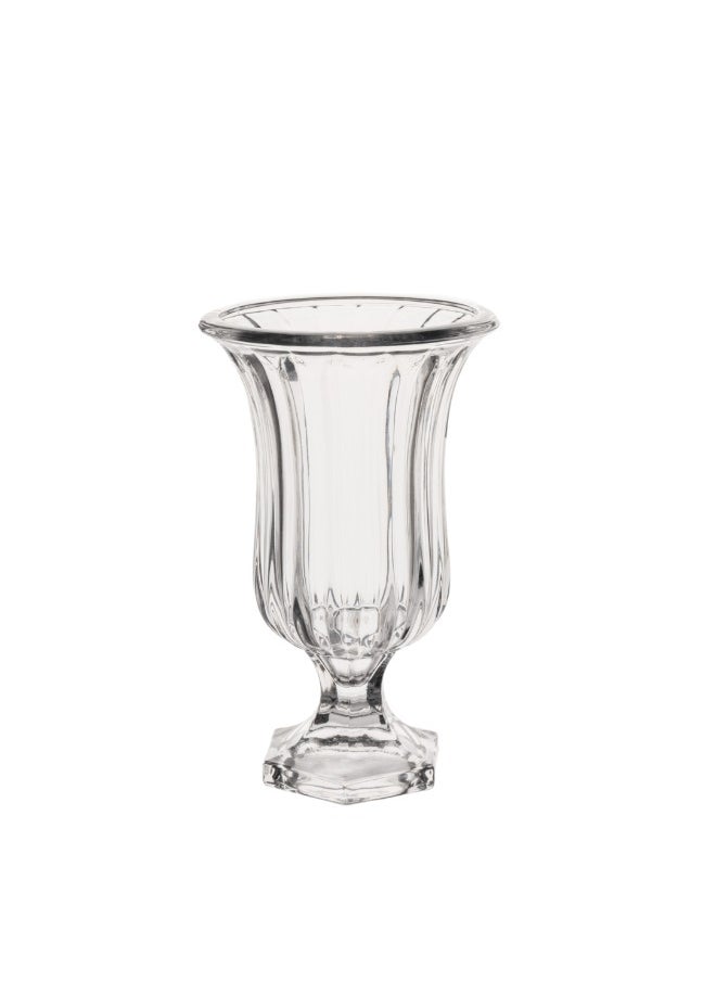 Glass Goblet  Stylish glass goblet, ideal for decorative use or special occasions
