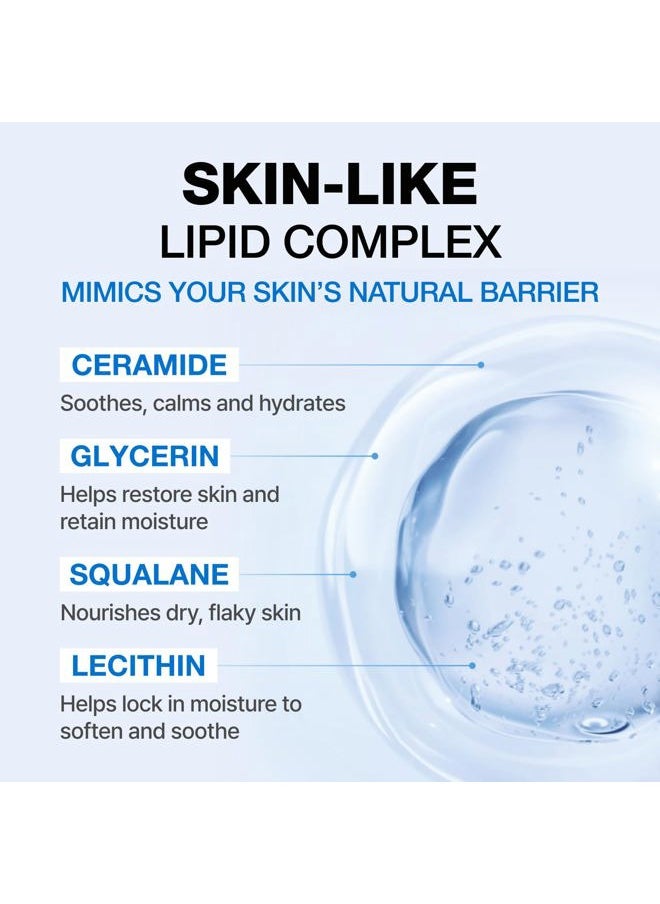 Physiogel Daily Hydrating Facial Moisturizer Cream, 72 hrs Hydration for Dry & Sensitive Skin, Korean skin care, Fragrance-Free, Non-Comedogenic, Dermatologist-Tested, Ceramide, Squalane.