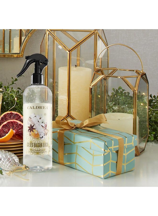Linen And Room Spray Air Freshener, Made With Essential Oils, Plant-Derived And Other Thoughtfully Chosen Ingredients, Gilded Balsam Birch, 16 Oz