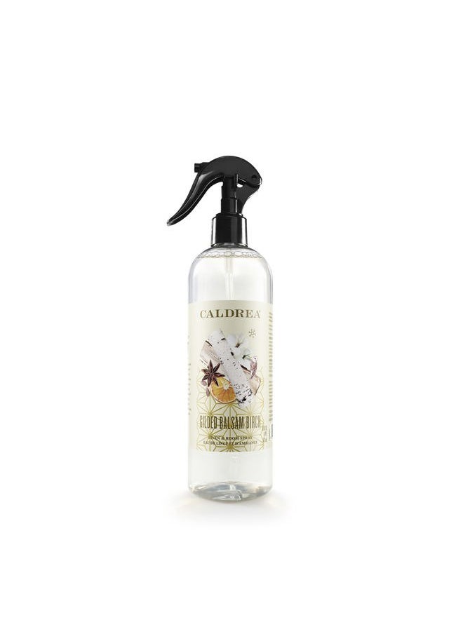Linen And Room Spray Air Freshener, Made With Essential Oils, Plant-Derived And Other Thoughtfully Chosen Ingredients, Gilded Balsam Birch, 16 Oz