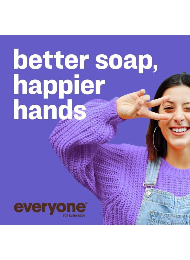 Everyone Liquid Hand Soap Refill, 1 Gallon, Lavender and Coconut, Plant-Based Cleanser with Pure Essential Oils