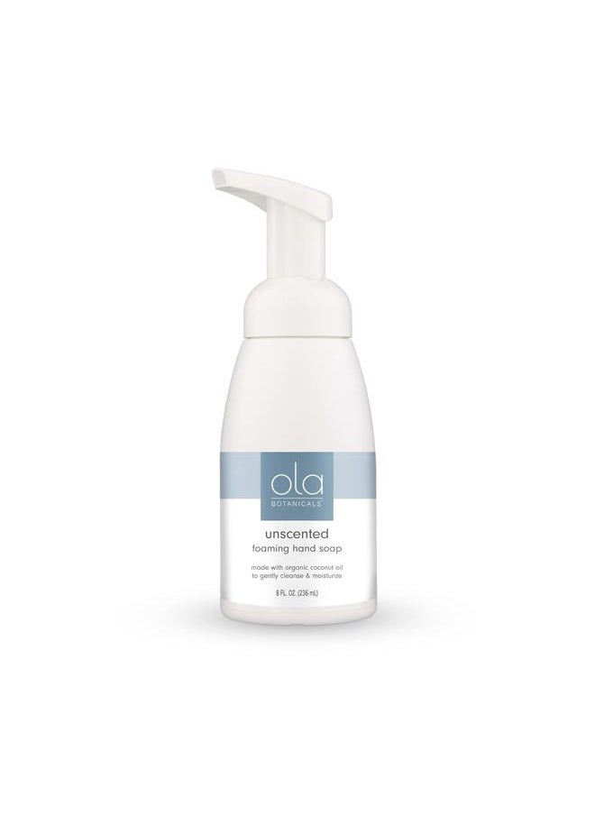 Foaming Hand Soap Unscented (7 Fl. Oz.), USDA Certified Organic