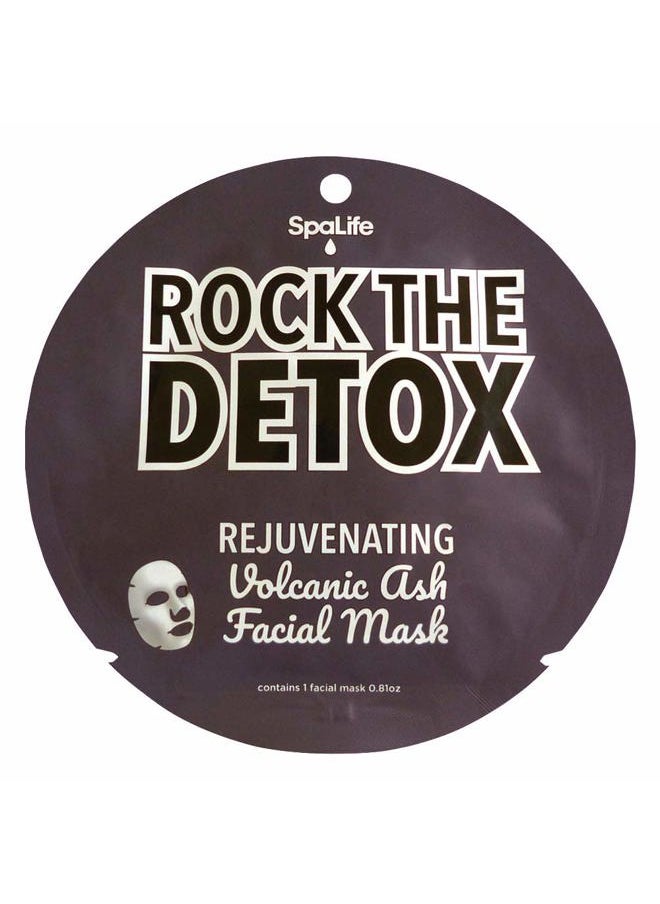 Rock the Detox Rejuvenating Volcanic Ash Facial Mask 10 count