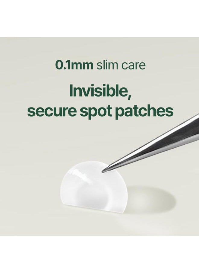 [PKY] PYUNKANG YUL Calming Clear Spot Patch (Intensive + Slim Care), Practical 2 Types and Sizes for Various Spots, Invisible Zit Cover with Hydrocolloid, Korean Skincare (124 count)