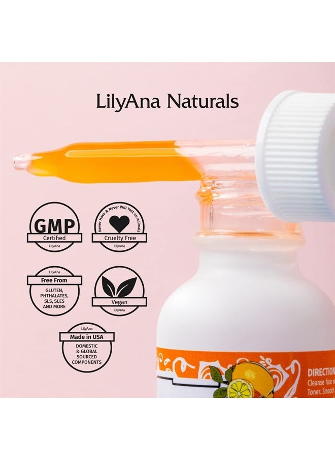 Super C Serum - Face Serum - Anti-Aging Vitamin C Serum for Face with Hyaluronic Acid, Niacinamide, and Plant Stem Cell Complex - 1oz