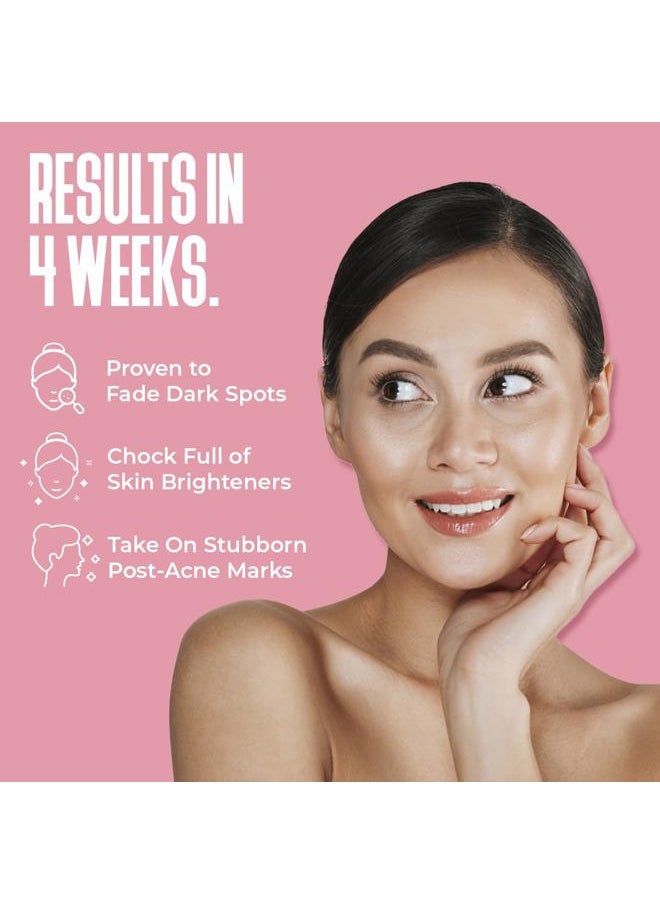 Dark Spot Corrector, Dark Spot Remover for Face - For Stubborn Dark Spots Serum, Dark Spot Remover with Kojic Acid, Alpha Arbutin, Mulberry Extract, Brightening Discoloration Correcting Serum