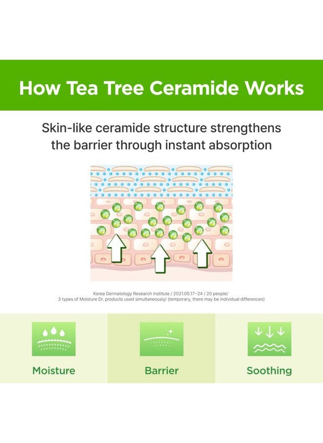 Moisture Dr. Ampoule 40ml (1.35 fl.oz) | Hydrating Soothing Daily Facial Serum for Dry and Sensitive Skin with Tea Tree Ceramide, Hyaluronic Acid | Skin Barrier Repair | Korean Skincare