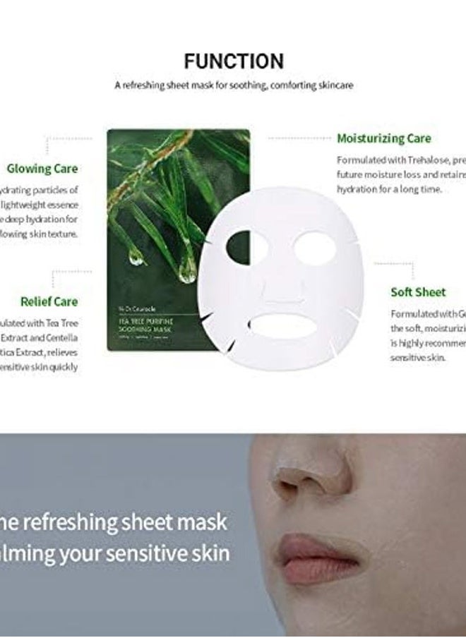 Dr.Ceuracle Tea Tree Purifine Soothing Mask (10 Masks)