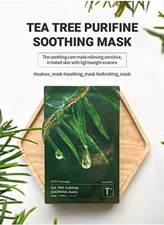 Dr.Ceuracle Tea Tree Purifine Soothing Mask (10 Masks)