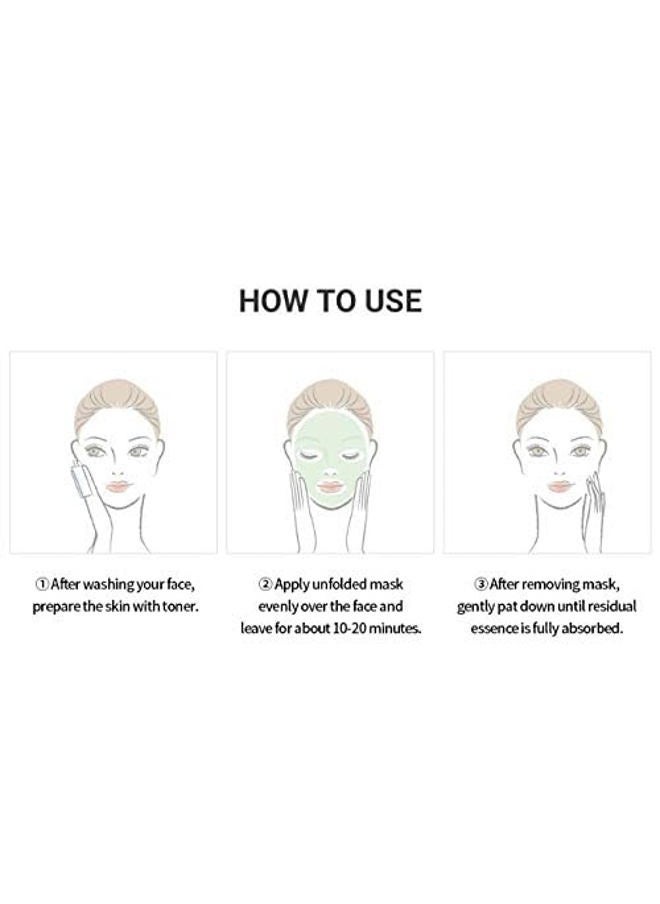 Dr.Ceuracle Tea Tree Purifine Soothing Mask (10 Masks)